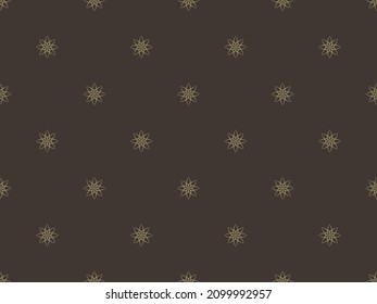 Abstract classic seamless pattern. Retro vector background for print fabric or web pages.