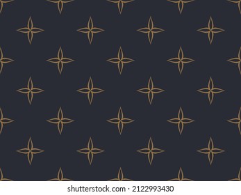 Abstract classic seamless pattern. Retro vector background for print fabric or web pages.