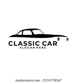 Abstract Classic Vintage Car Vector Design Inspiration