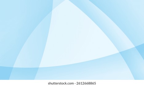 Abstract clean blue soft light lines modern background vector illustration 