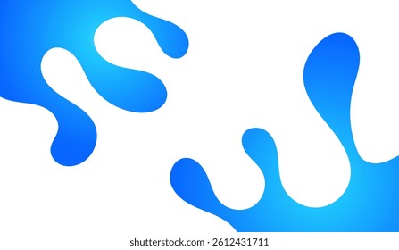 Abstract Clean Splash Water Background