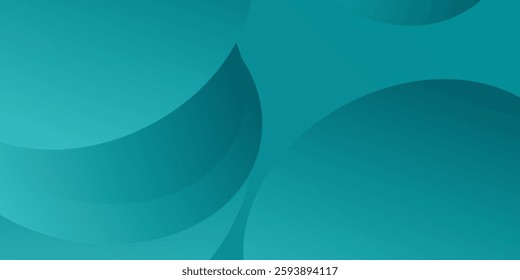 abstract clean tosca gradient background. Suit for booklet, brochure, banner, poster, website, flyer, cover, corporate, backdrop. Vector illustration