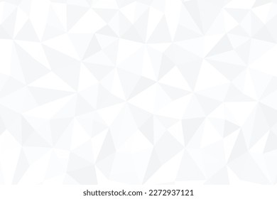 Resumen diseño de formas geométricas de vectores en 3D en blanco limpio. 
