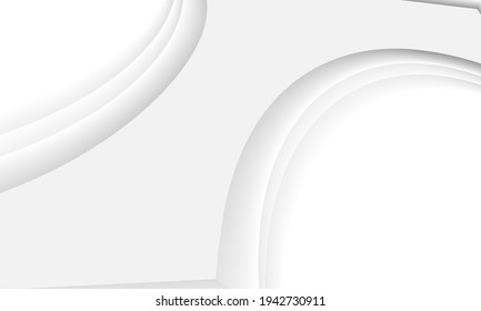 Abstract clean white floor 3d background.
