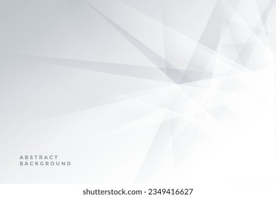 abstract and clean white wallpaper design vector