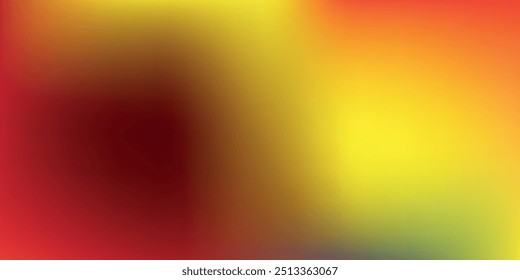 Abstract clear blue sky. Pastel rainbow. Light blue, pink and yellow color vector banner. Pastel gradient sky pattern. Blurred light fuzz colorful gradient background.