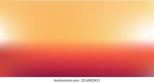 Abstract clear blue sky. Pastel rainbow. Light blue, pink and yellow color vector banner. Pastel gradient sky pattern. Blurred light fuzz colorful gradient background. 