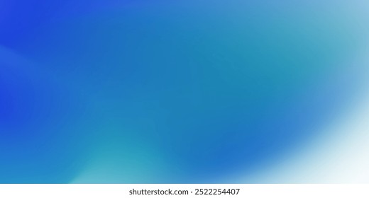 Abstract clear blue sky. Pastel rainbow. Light blue, pink and yellow color vector banner. Pastel gradient