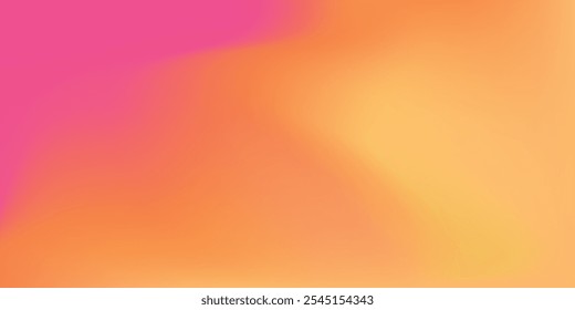 Abstract clear blue sky. Pastel rainbow. Light blue, pink and yellow color vector banner. Pastel gradient sky pattern. Blurred light fuzz colorful gradient background. Vector soft horizontal backdrop