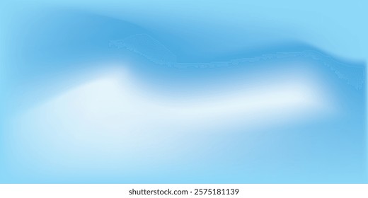 Abstract clear blue sky. Pastel rainbow. Light blue, pink and yellow color vector banner. Pastel gradient sky pattern. modern arts background