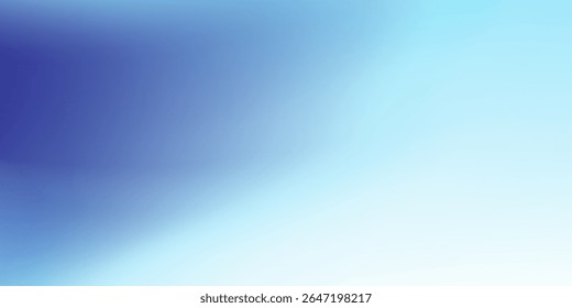 Abstract clear blue sky. Pastel rainbow. Light blue  white color vector banner. Pastel gradient sky pattern illustrations background. 