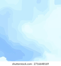 Abstract clear sky texture background with clouds in a flat style. Vector illustration.