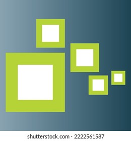 Resumen del diseño de la plantilla de marco de Clipart