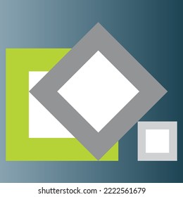Abstract Clipart frame template design art