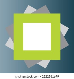 Abstract Clipart frame template design art