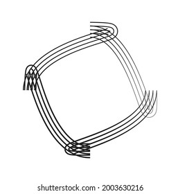 Abstract clip-art, motif. Abstract vector illustration element