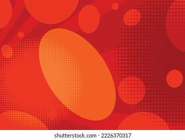Abstract clorful geometric background. Modern minimal pattern. Circle shapes composition. Futuristic backdrop