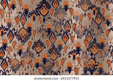 abstract cloth motif patterns, abstract ikat, abstract backgrounds, carpet motifs.
