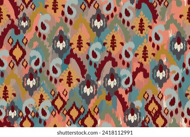 abstract cloth motif patterns, abstract ikat, abstract backgrounds, carpet motifs.
