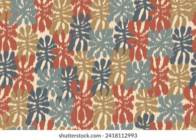 abstract cloth motif patterns, abstract ikat, abstract backgrounds, carpet motifs.
