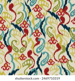 abstract cloth motif patterns, abstract ikat, abstract backgrounds, carpet motifs.
