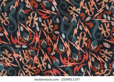 abstract cloth motif patterns, abstract ikat, abstract backgrounds, carpet motifs
