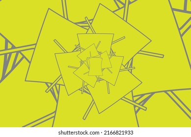 Arte de diseño de fondo de ropa abstracta