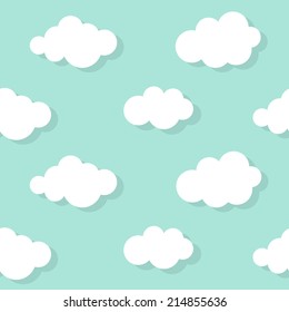Abstract Cloud Background Vector Illustration EPS10