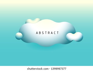 Abstract cloud banner background, available for Web pages, print-vector diagrams
