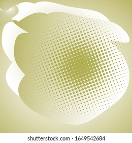 Puntos de formas geométricas abstractas de nubes en elementos degradados de fluidos