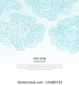 abstract cloud sky vector grunge cover wallpaper pattern background for cards invitations books advertisement magazine