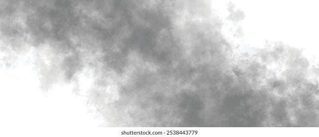 Nube Abstractas de Smoke y niebla creando una atmósfera oscura misteriosa sobre un fondo negro
