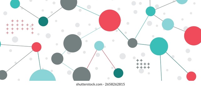 Fondo Abstractas de la tecnología de la nube. Computación en red futurista