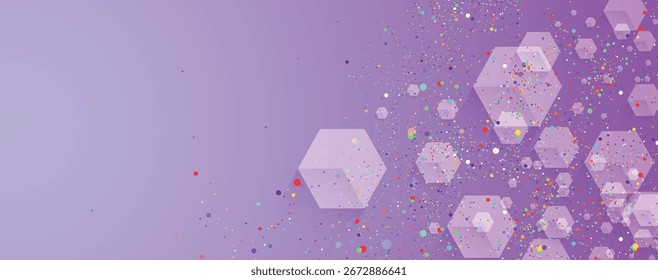 Abstract cloud technology background. Futuristic network computing