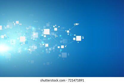 abstract cloud telecommunications networking technology concept background