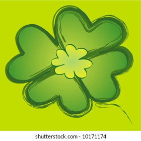 abstract clover background