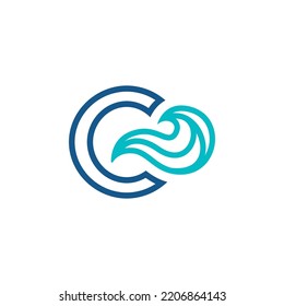abstrakter, einfacher, einzigartiger Logo-Vektor