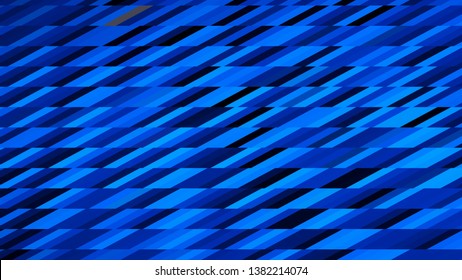 Abstract Cobalt Blue Geometric Shapes Background Vector