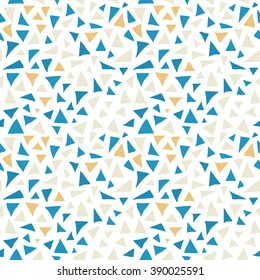 Abstract cobble tiled seamless pattern. Colorful stylized pavement stone bricks texture. EPS8 vector illustration includes Pattern Swatch.