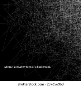 Abstract cobwebby form of a background.