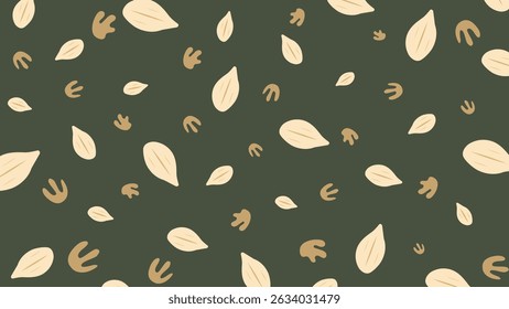 Abstract cocoa ball-style circles and organic elements on light green. Ideal for chocolate branding, packaging, and eco products.