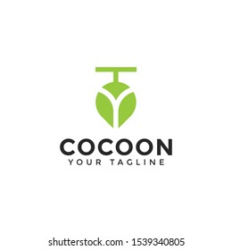 Abstract Cocoon Logo Design Template