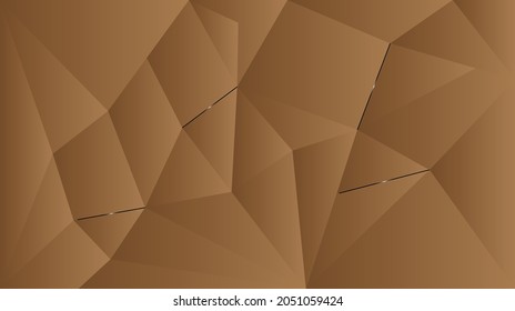 Resumen de fondo café marrón, bajo diseño de poli y hipster, papel tapiz de textura, rellenos de patrones, fondo de página web
