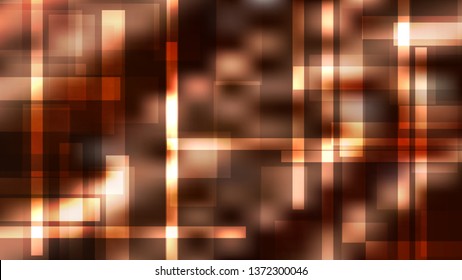 Abstract Coffee Brown Lines Stripes and Shapes Background Vector Image