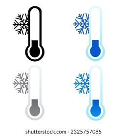 Abstract Cold Silhouette Illustration, can be used for business designs, presentation designs or any suitable designs.
