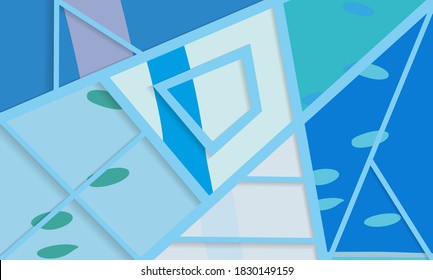 Abstract collage asymmetric pattern. Digital freehand art, grunge texture. Vector patchwork quilt background. Decorative elements, brush strokes ornament for flyer, poster, cover, textile fabric print