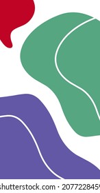 Abstrakter Hintergrund, handgezeichnet bunt. Schöne Kunstmalerei mit handgezeichnet Element für Stoffdruck, Wickelpapier, druckbare Kunst, Tapete, Banner und Poster Hintergrund.