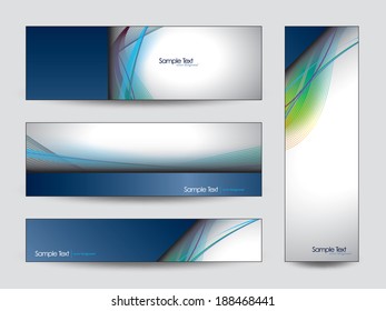 Abstract Collection of Vector Banners.