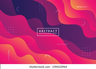 Abstract coloful background design template