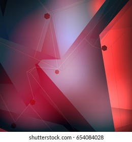 Abstract coloful soft blurred vector background. Futuristic design. Vector illustration